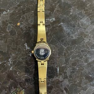 Ladies Citizens ECO-DRIVE B023-S025516 18k Gold Plated Swarovski Crystal Watch